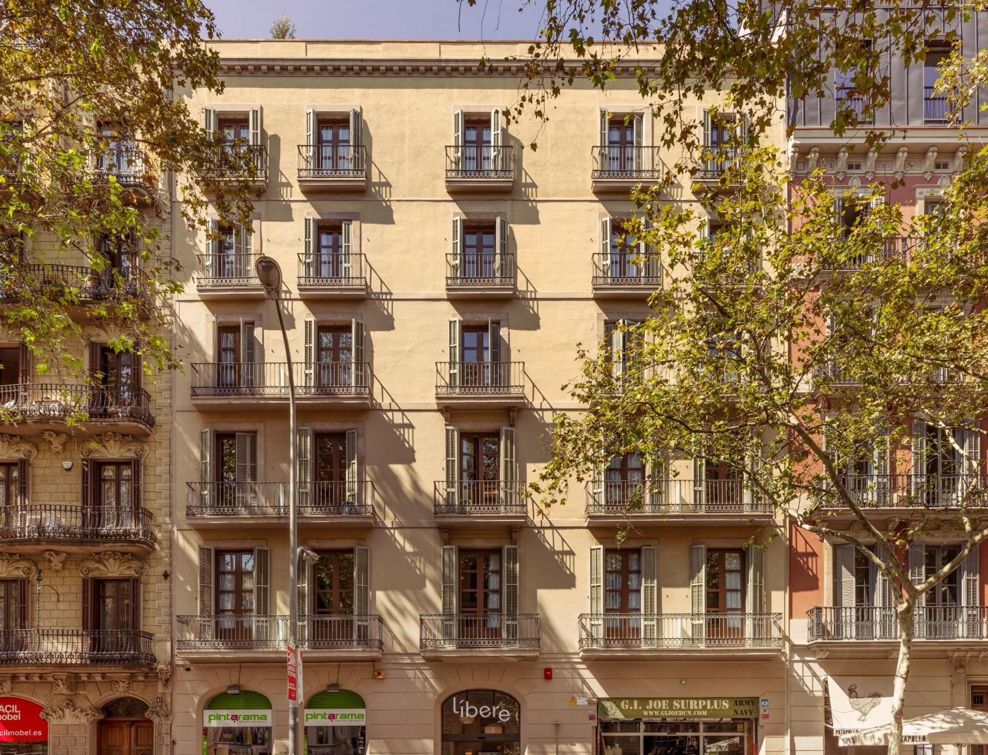 Апарт отель Libere Barcelona Sant Antoni Экстерьер фото